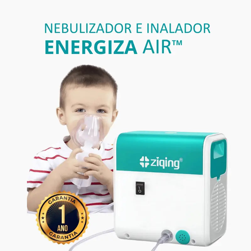 Nebulizador e Inalador - Energiza Air™