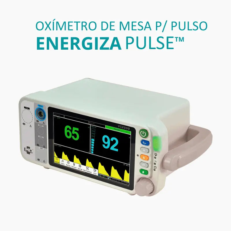 Oxímetro de Mesa p/ Pulso - Energiza Pulse™